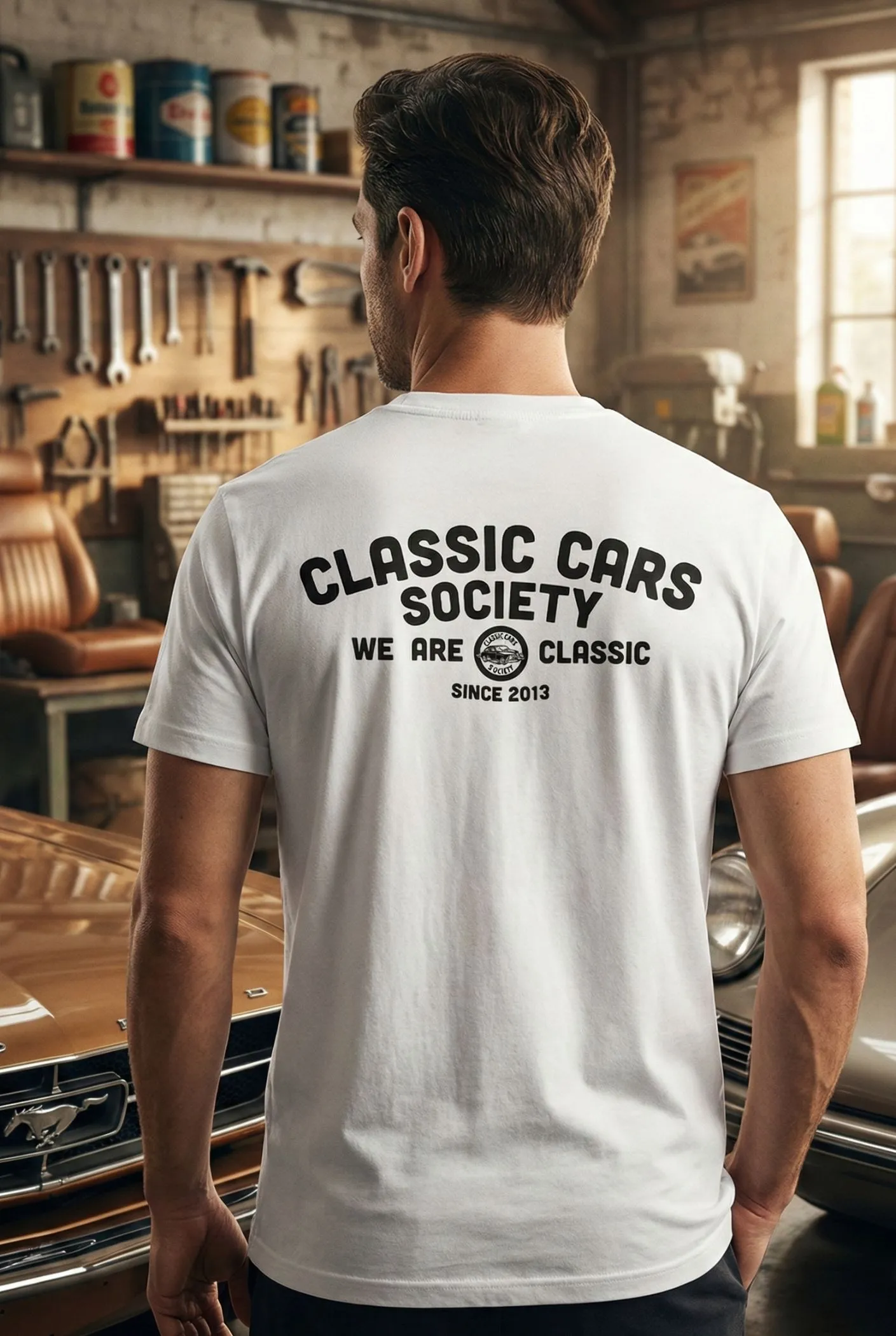 Koszulka Classic Cars Society - obrazek 2